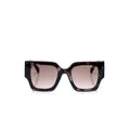 Chanel 8392 Brown Printed Square Sunglass
