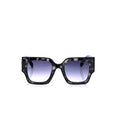 Chanel 8392 Grayish Printed Black Square Sunglass