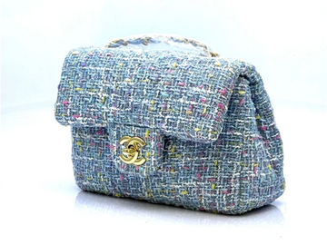 Chanel Mini Ladies Bags Blue Color