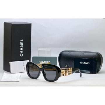 Chanel Oval Frame Sunglasses