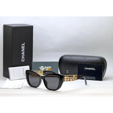 Chanel Chain Temple Sunglasses
