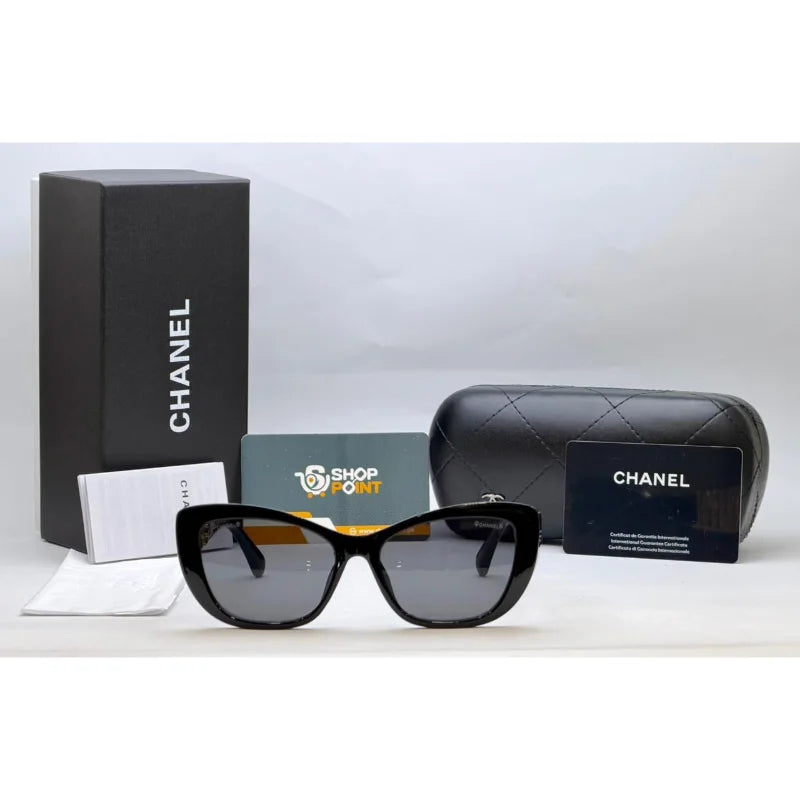 Chanel Chain Temple Sunglasses