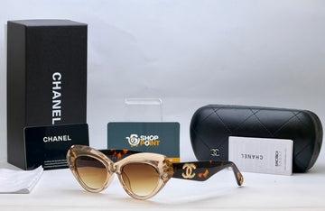 Chanel Tortoise Cat Eye Sunglasses