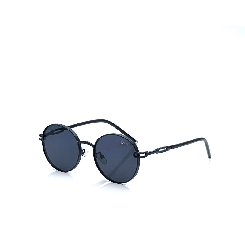 Dior 2476 Round Black Sunglasses