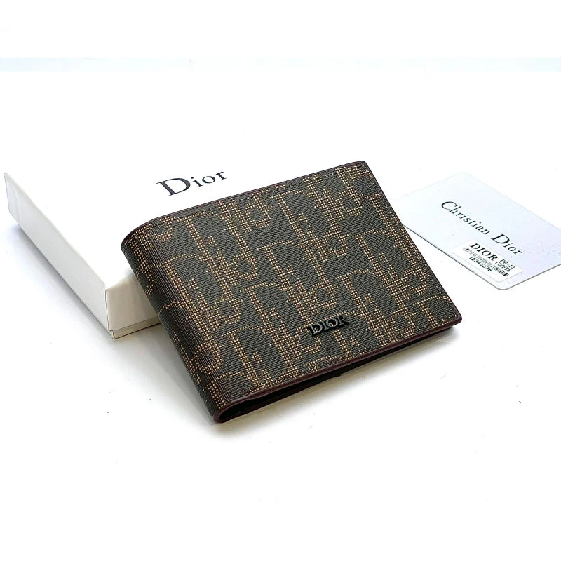Dior Brown Men Wallet