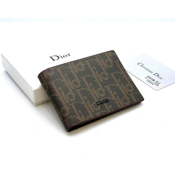 Dior Brown Men Wallet
