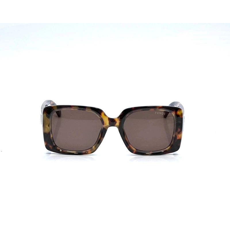 Fendi Brown Square Sunglass
