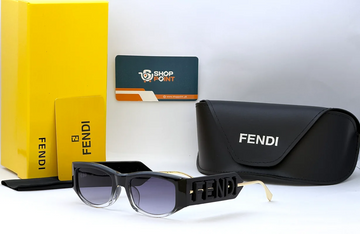Fendi F30312 Black Purple Gradient Sunglasses