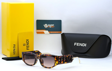 Fendi F30312 Tortoise Brown Gradient Sunglasses