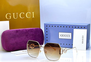 Gucci 5062 Golden Brown Sunglasses