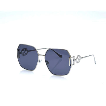 Gucci 5062 Silver Black Sunglass