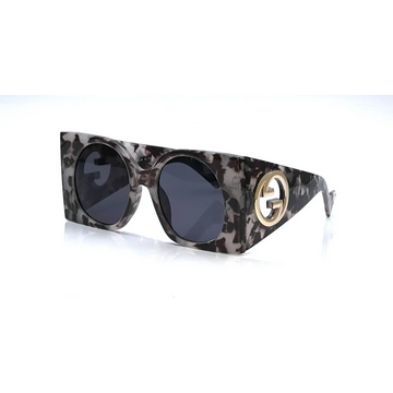 Gucci GG1254S Gray Marble Style Sunglasses