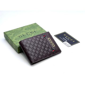 Gucci Brown Texture Wallet