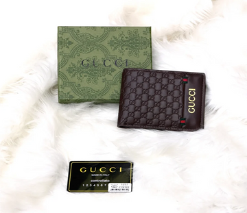 Gucci Brown Texture Wallet