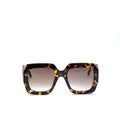 Gucci Brown Tiger Print Oversized Sunglasses online