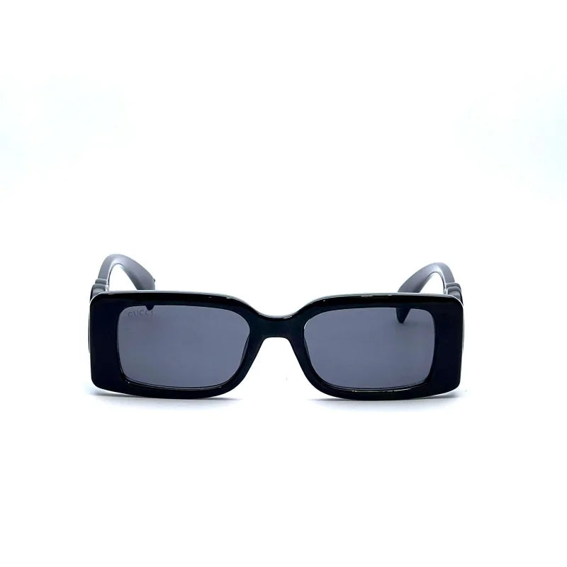 Gucci Rectangular Frame Black Injection Sunglasses