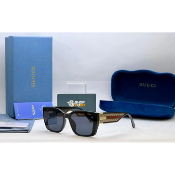 Gucci Web Stripe Sunglasses