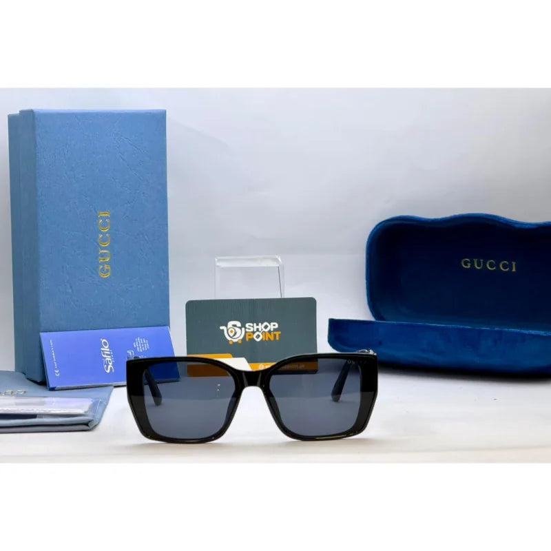 Gucci Web Stripe Sunglasses