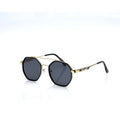 Lacoste 09234 Hexagon Golden Black Sunglasses