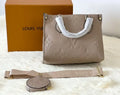 Louis Vuitton onthego Khaki Color Small Size