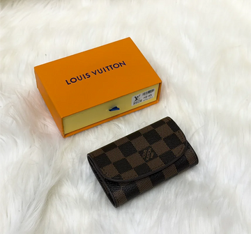 Louis Vuitton Damier Ebene Flap Card Holder for Women