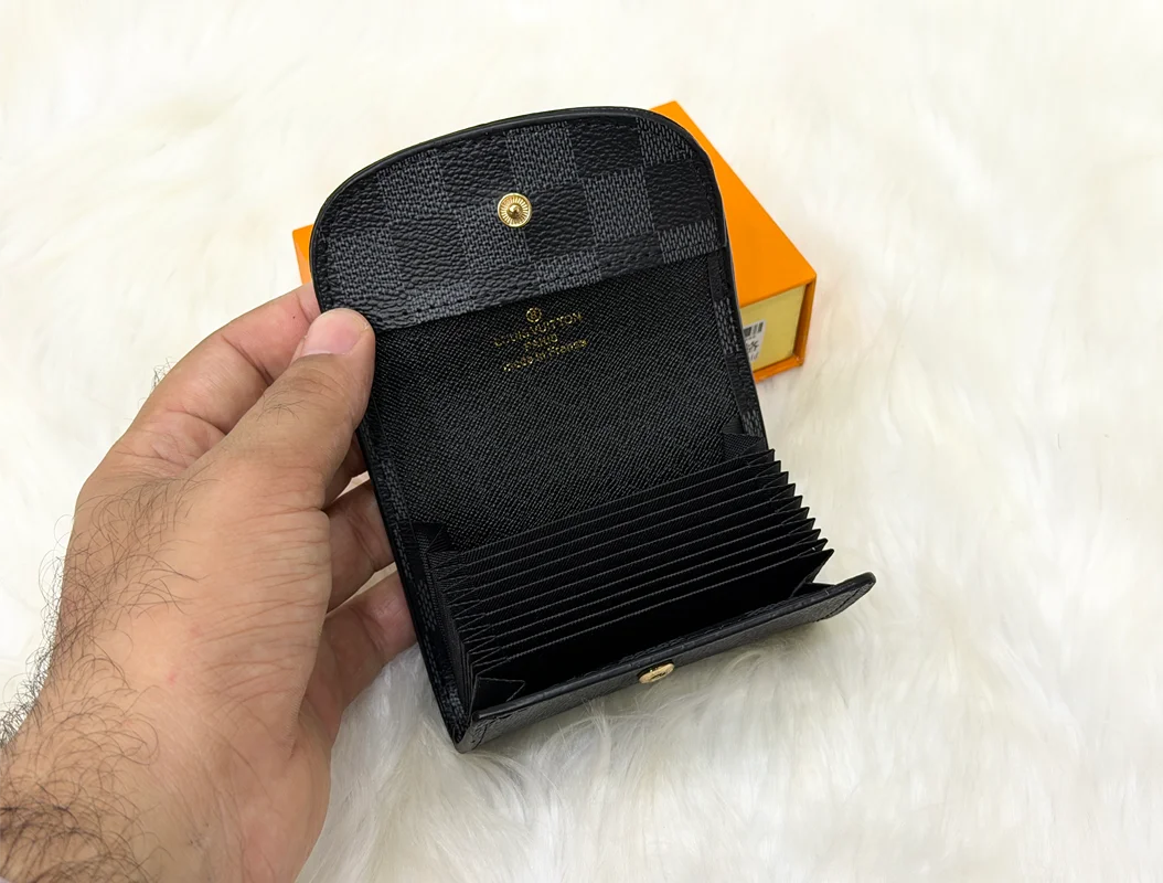 Louis Vuitton Damier Graphite Flap Card Holder for Women