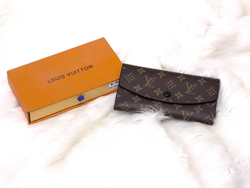 Louis Vuitton Emilie Long Wallet in Classic Monogram Canvas
