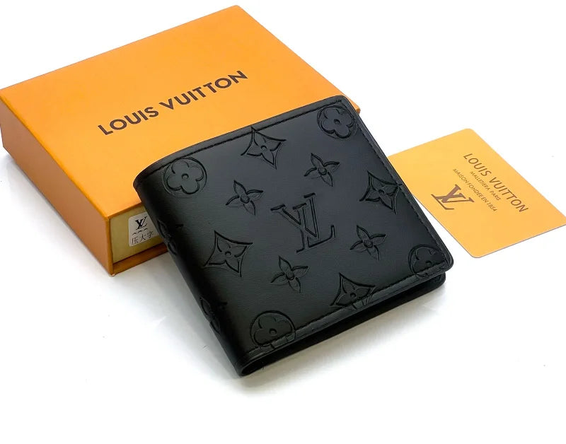 Louis Vuitton Engraved Monogram Wallet