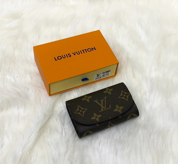 Louis Vuitton Monogram Flap Card Holder for Women