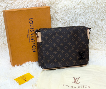 Louis Vuitton Monogram Flap Messenger Crossbody Bag