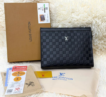 Louis Vuitton Premium Black Hand Carry Pouch
