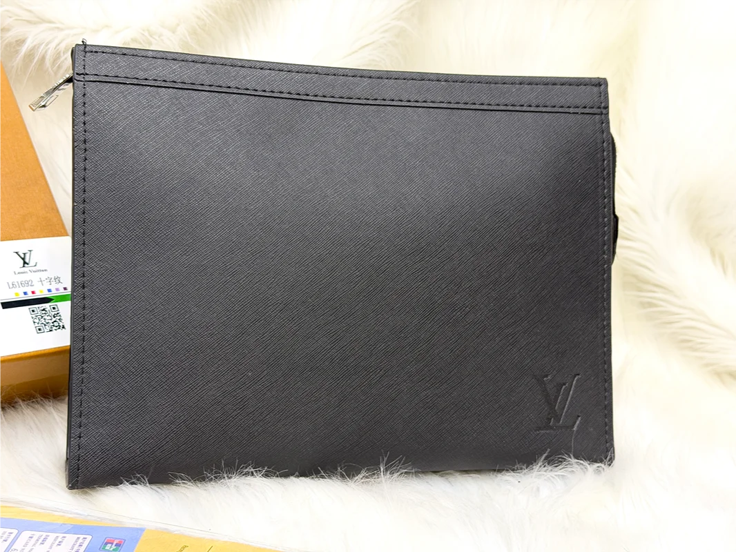 Louis Vuitton Premium Black Hand Carry Pouch