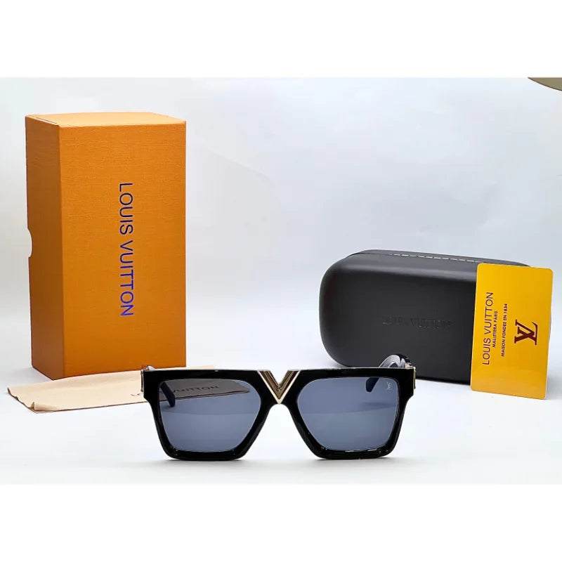 Louis Vuitton Millionaire Vintage Curved Sunglasses