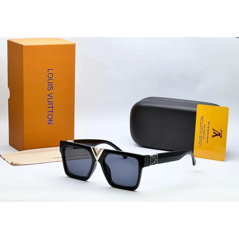 Louis Vuitton Millionaire Vintage Curved Sunglasses