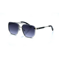 Maybach Silver Black Light Shade Cut Shape Sunglasses