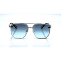 Maybach Silver Green Light Shade Cut Shape Sunglass
