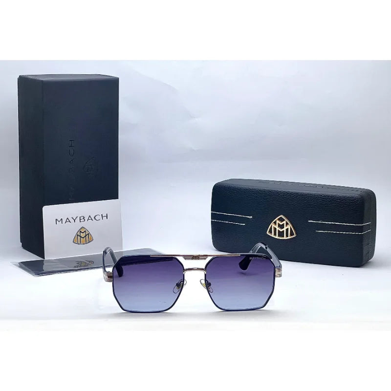 Maybach 22402 Cut Shape Golden Sunglasses