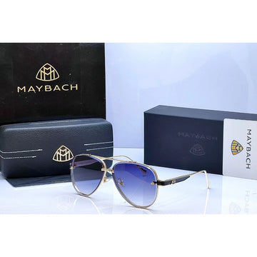 Maybach M24 Golden Black Aviator Sunglasses