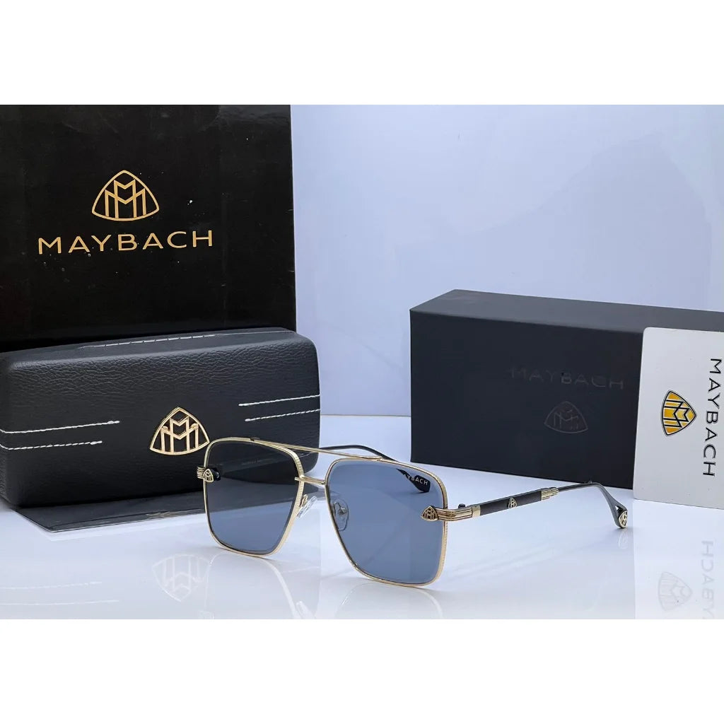 Maybach TJ72290 Square Black Sunglasses