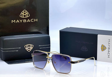 Maybach TJ72290 Square Silver Sunglasses