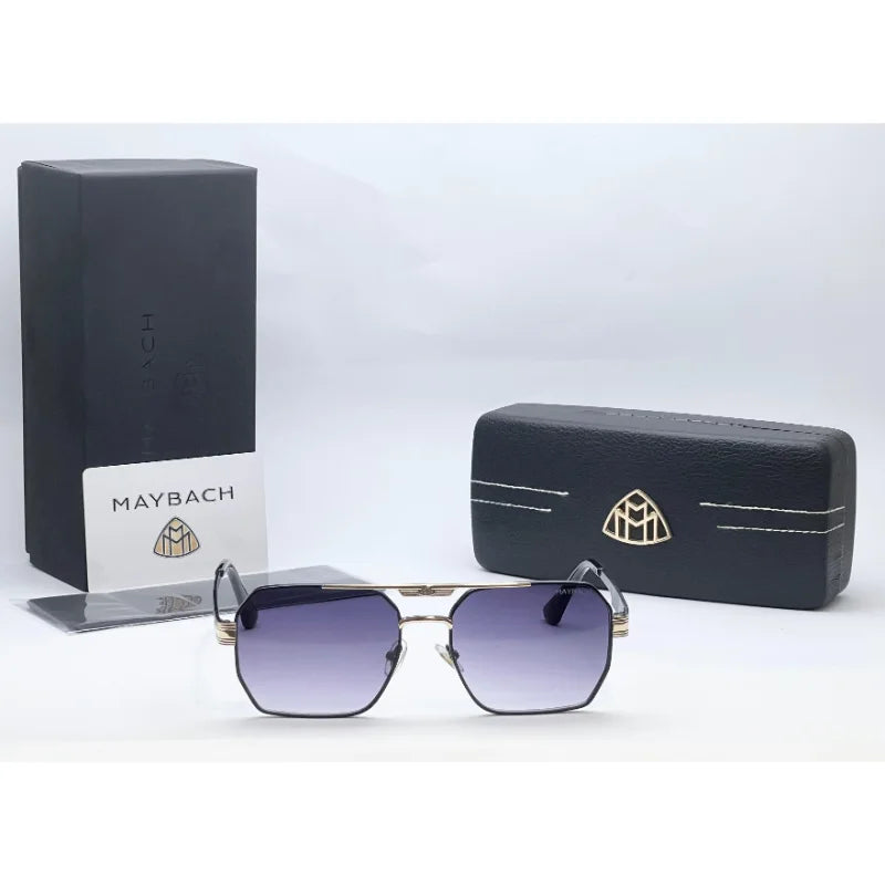 Maybach 22388 Black Silver Sunglasses