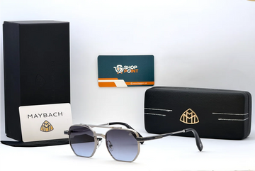 Maybach C-710 Silver Frame Grey Gradient Sunglasses
