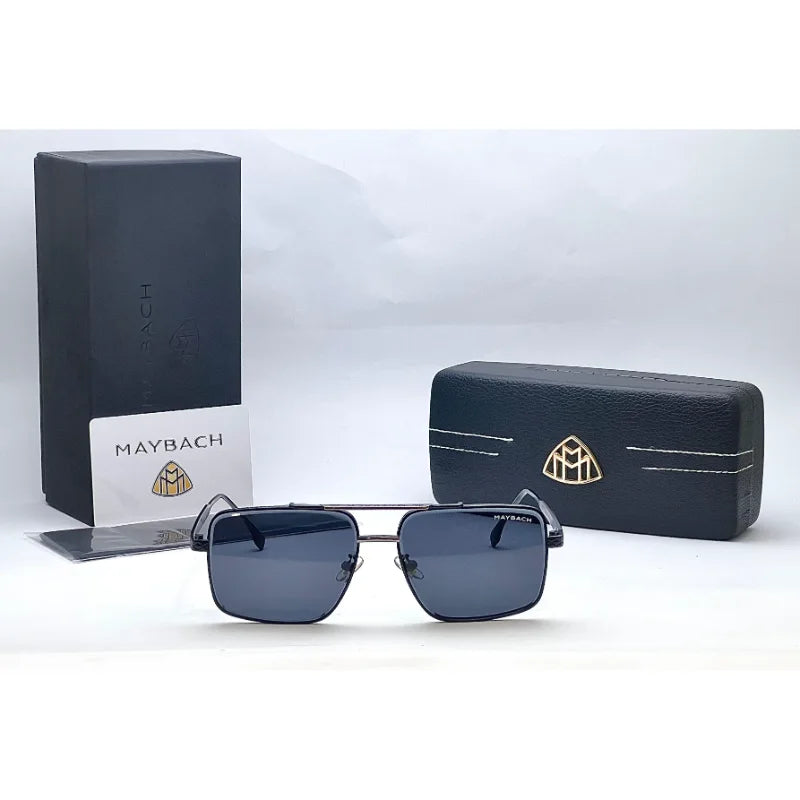 Maybach TJ72290 Square Black Sunglasses