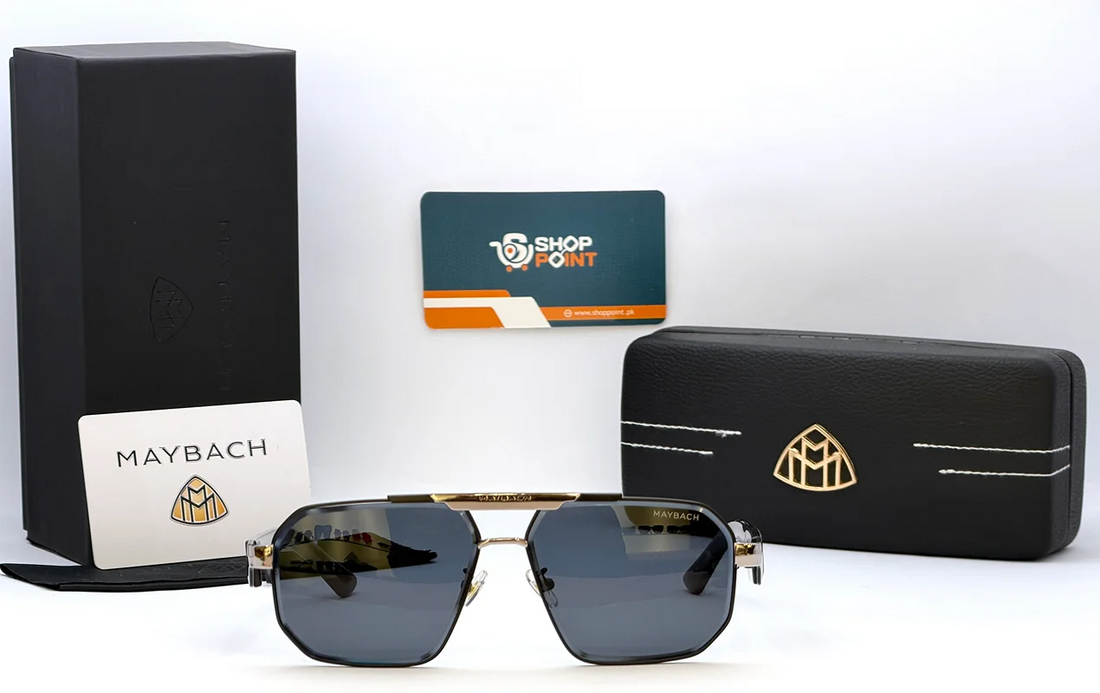 Maybach TJ72399 Luxury Square Sunglasses