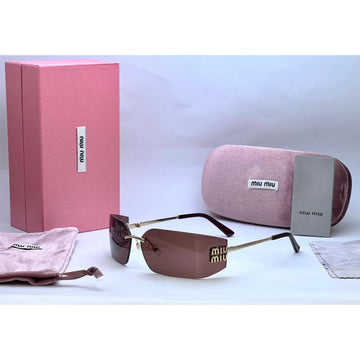 Miu Miu Rimless Sunglasses