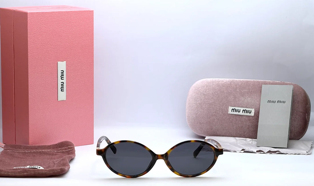 Miu Miu 5519 Tortoise Black Sunglasses