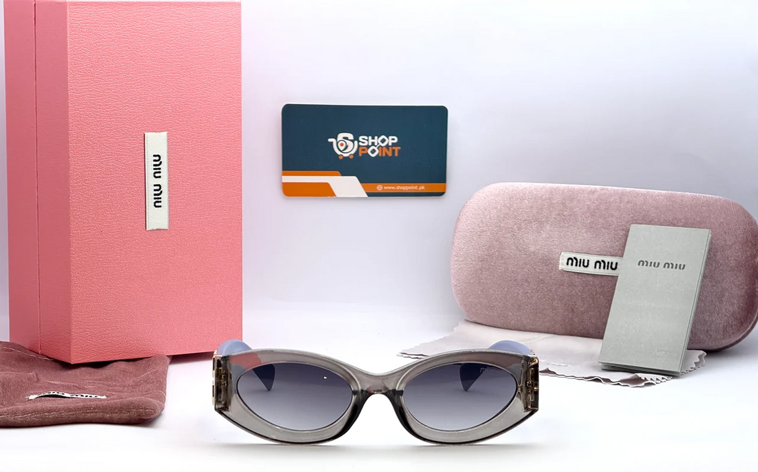 Miu Miu Blue Sunglasses