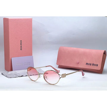 Miu Miu Logo Pink sunglasses