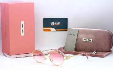 Miu Miu Logo Pink sunglasses