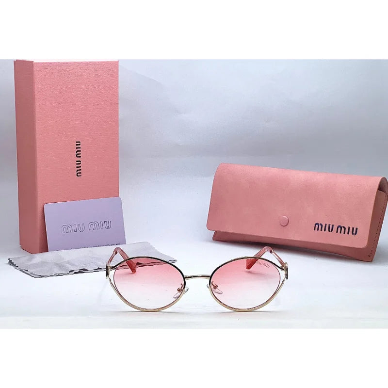 Miu Miu Logo Pink sunglasses